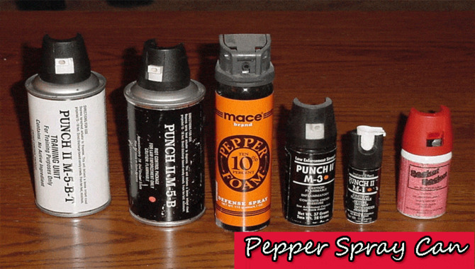 Pepper Spray Can