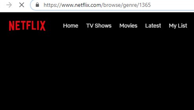 Categories Of Netflix Shows With Their Codes