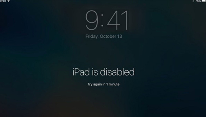 Guide To Fix ‘iPad Disabled Cannot Connect To iTunes Issue