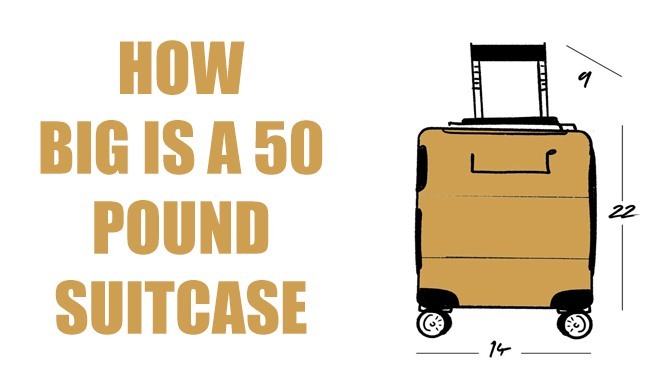 How Big Is A 50 Pound Suitcase