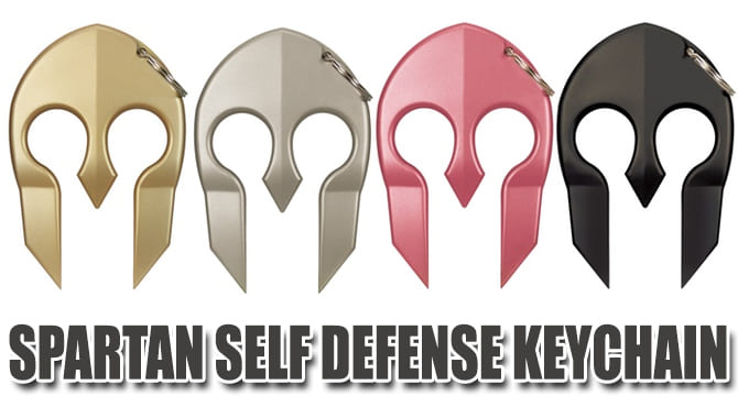 Spartan Self Defense Keychain