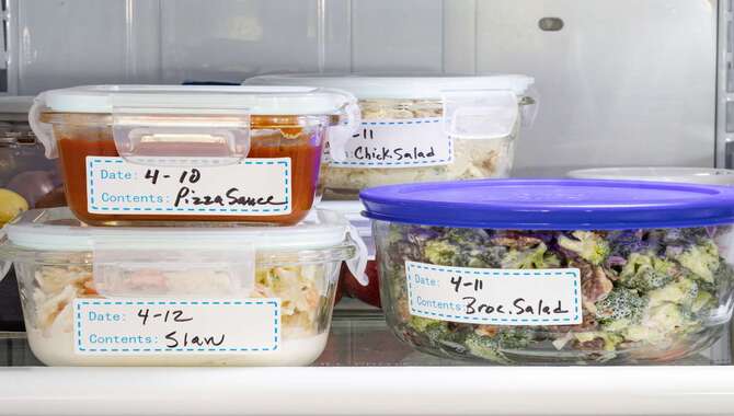 How To Store Leftovers Properly In The Fridge To Save Time