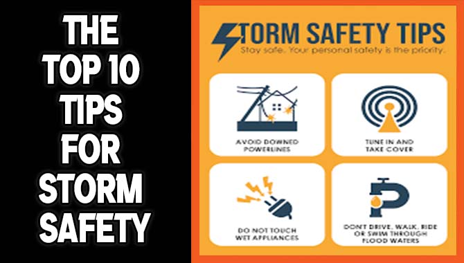 The Top 10 Tips For Storm Safety