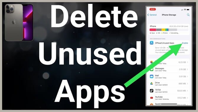 Delete Unused Apps