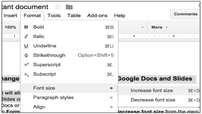 How To Change The Font Size Of The Text In Google Slides