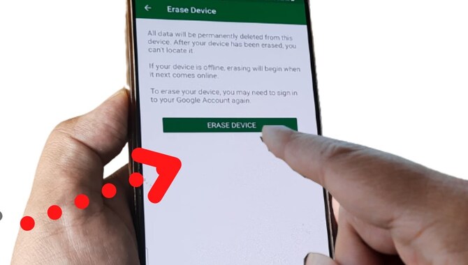 Remotely Erase The Data From Your Phone