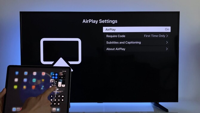 Set Up Airplay On Your TV