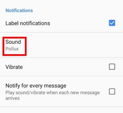 Customizing Your Gmail Notifications