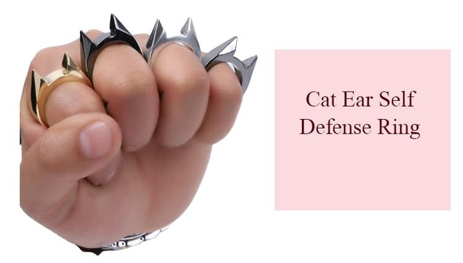 Cat Ear Self Defense Ring