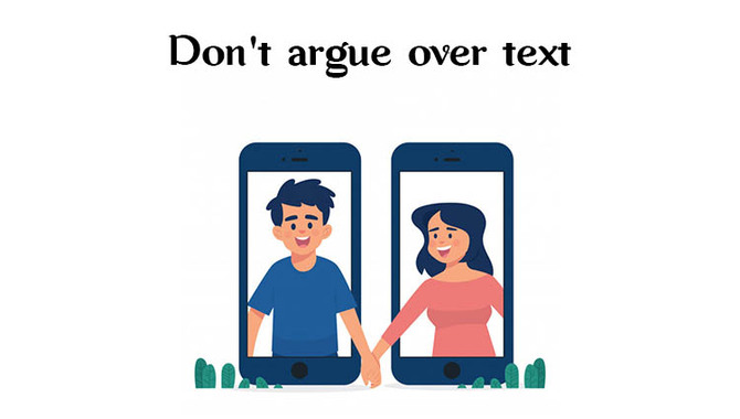 Don't Argue Over Text