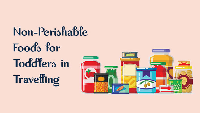 Non-Perishable Foods for Toddlers in Travelling