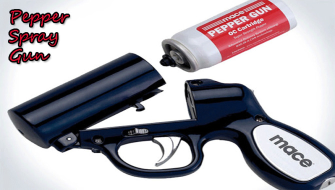 Pepper spray Gun