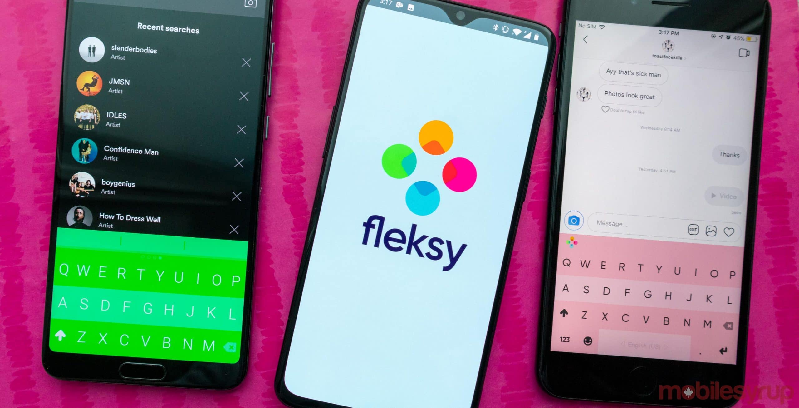 Fleksy + GIF Keyboard