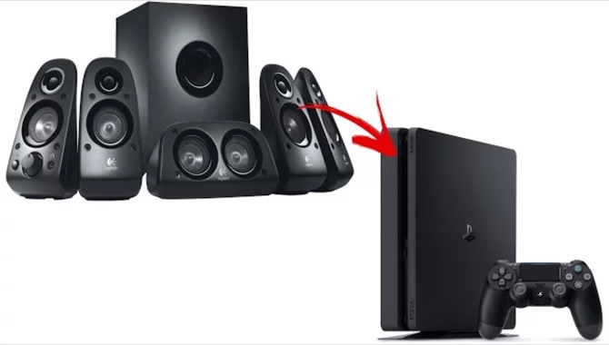 Connect PS4 To Speakers Using Wireless Speaker