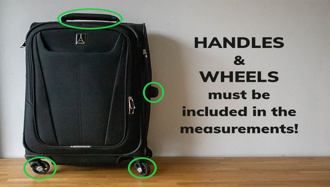 Do You Include Wheels When Measuring Luggage - Things To Know