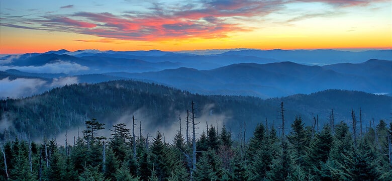 Great Smoky Mountain National Park,Tennessee.