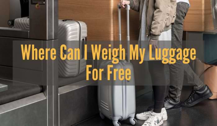 Where Can I Weigh My Luggage