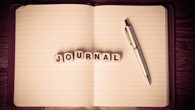 4. Start Writing Journals