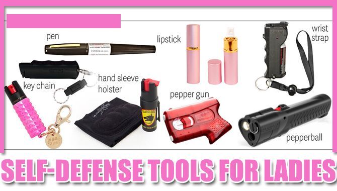 Self-Defense Tools For Ladies
