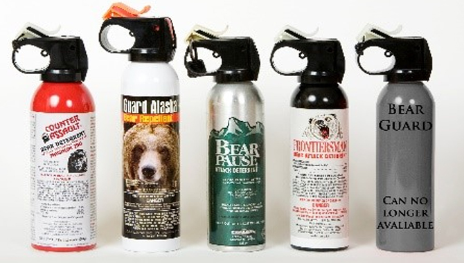 Types of Bear Sprays