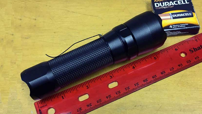 What if you put the tactical Flashlight in your suitcase by accident