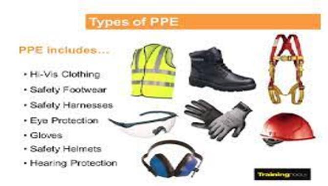 A Few Talk On Personal Protective Equipment (Ppe)