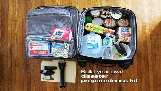 Create A Disaster Preparedness Kit 