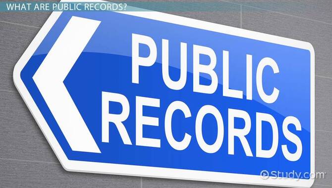 What Are Public Record Websites?