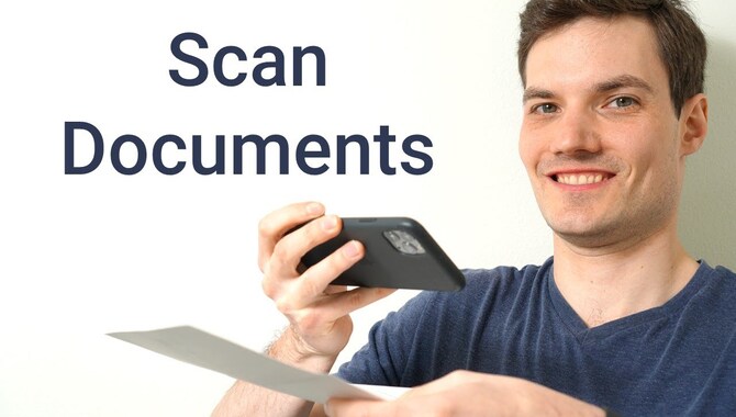 5 Steps To Scan Documents Onto Your Phone