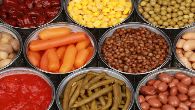 Check For Sugar In Canned Foods