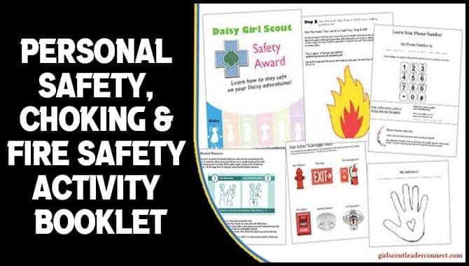 Choking & Fire Safety Activity Booklet
