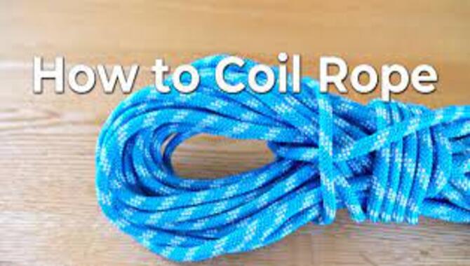 Coiling The Rope