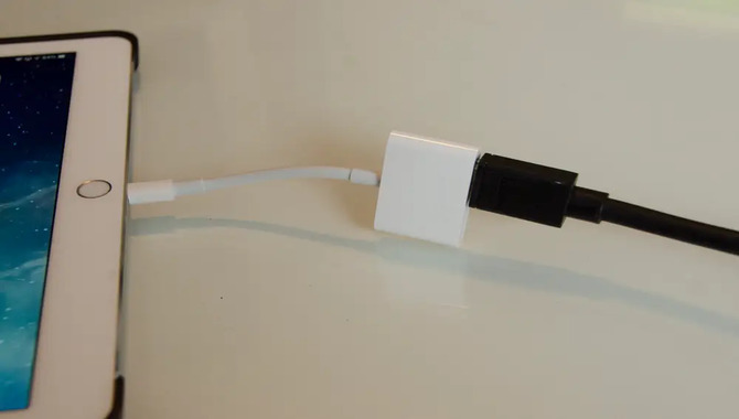 Connect Your Iphone Or Ipad To Your TV With A Cable