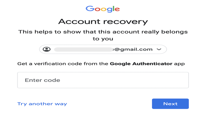 Go To Google Recovery Account