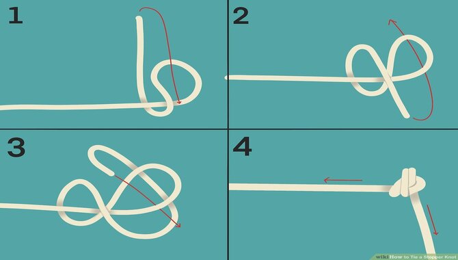 Making A Temporary Knot