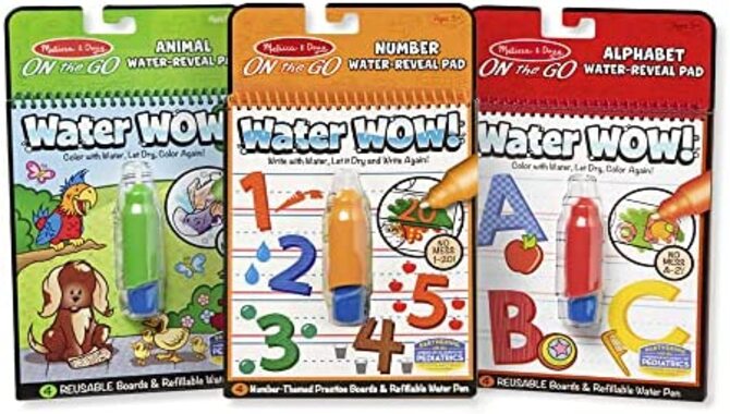 Melissa & Doug Water Reveal Activity Cards