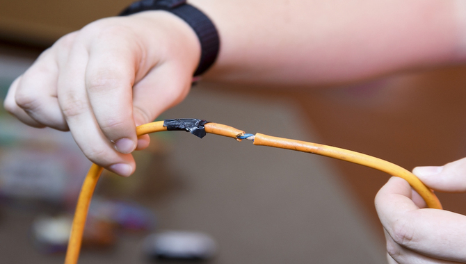 Regularly Inspect All Electrical Cords For Damage