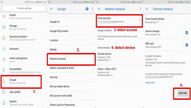 Restore Deleted Text Messages From Your Google Drive Account
