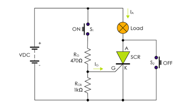 Thyristor And Charge Indicator