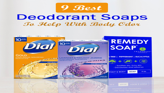 Using Deodorant Soap