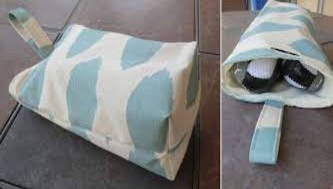 What You Need For The DIY Shoe Bag