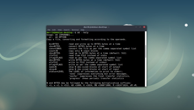 Wiping The Hard Drive Using Linux
