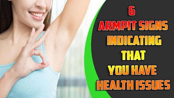 Armpit Signs Indicating That You Have Health Issue